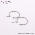 E-588 Xuping Fashion Высококачественные дешевые индивидуальные серьги Элегантные популярные серьги-кольца
